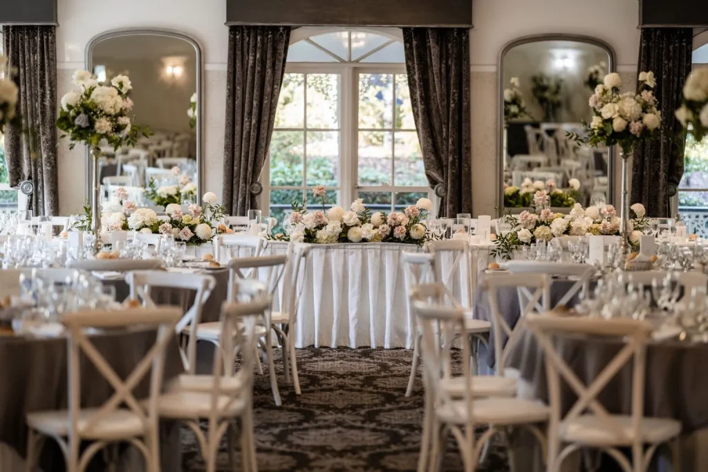 Melbourne Wedding venue reception area