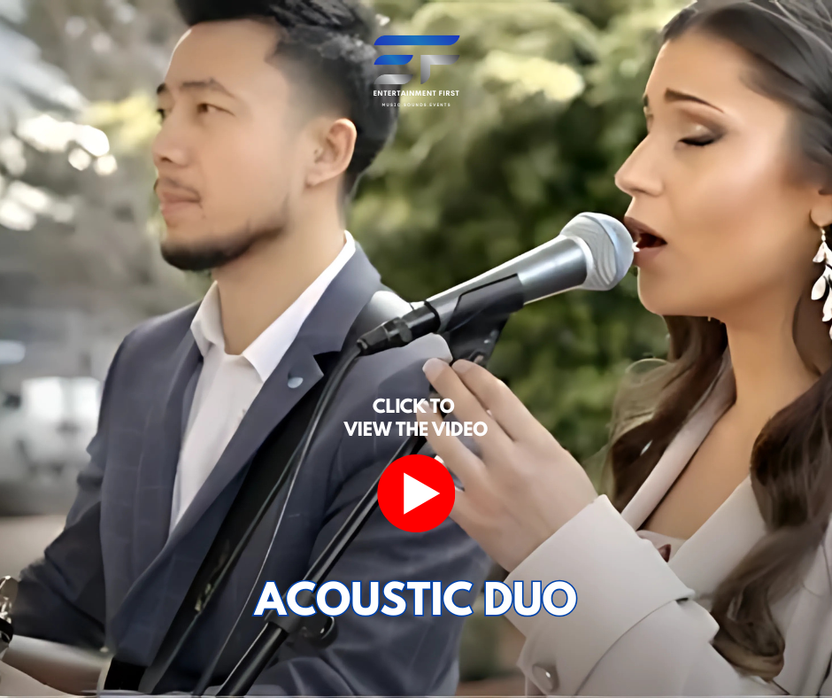 Acoustic duo for melbourne wedding 